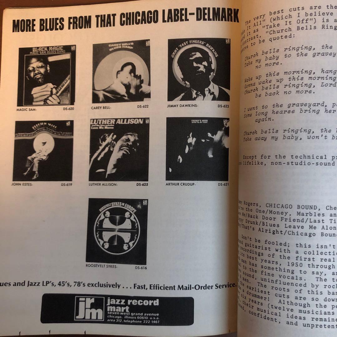 LIVING BLUES Vol. 1 No. 1 1970年春 (洋書)