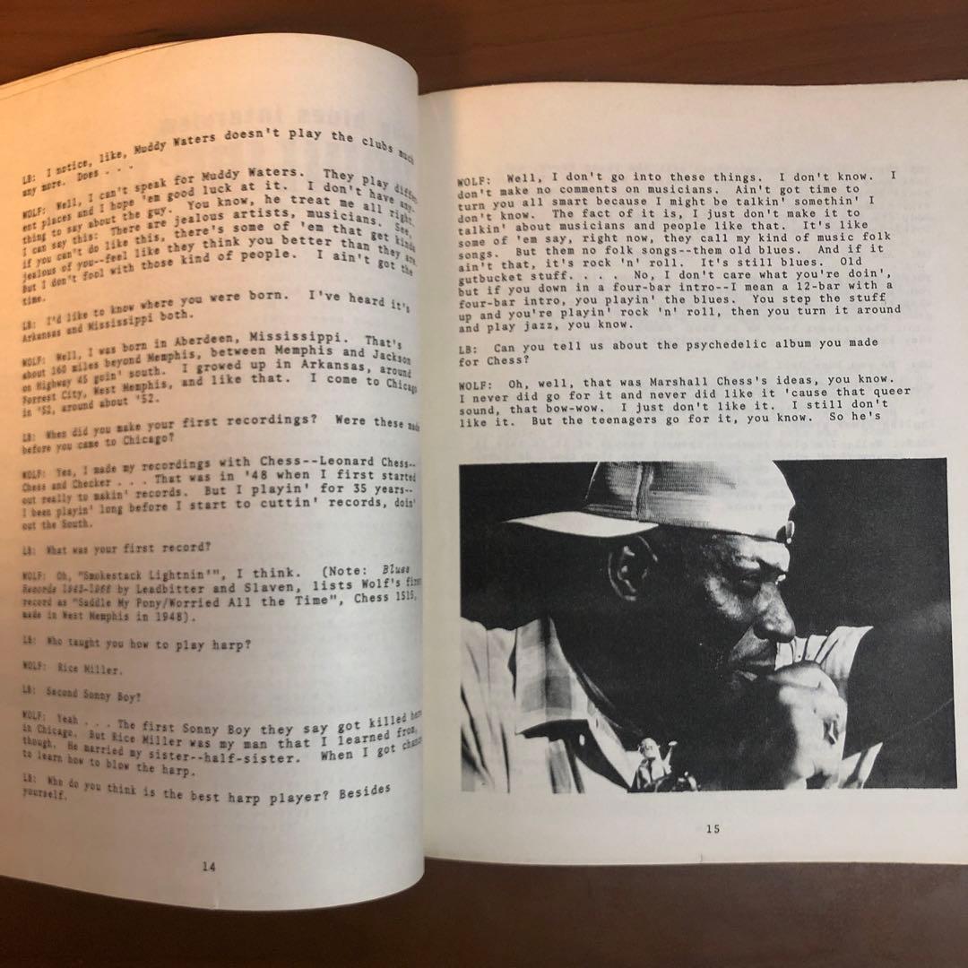 LIVING BLUES Vol. 1 No. 1 1970年春 (洋書)