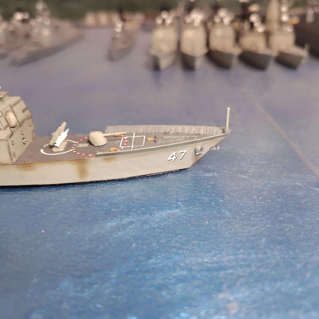 CG-47 タイコンデロガ ミサイル巡洋艦 1/700