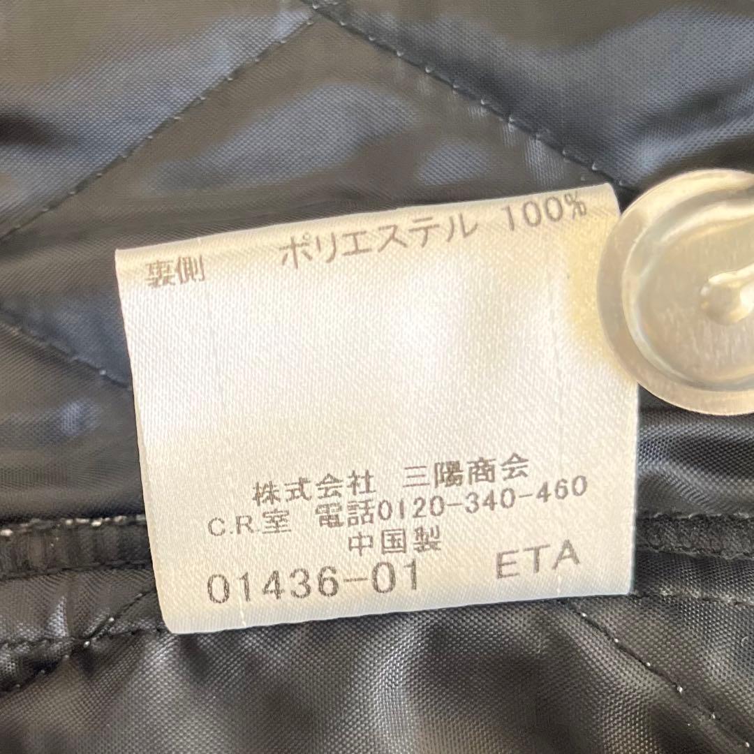 バーバリーブラックレーベル トレンチコート チェックライナー ベルト付きM