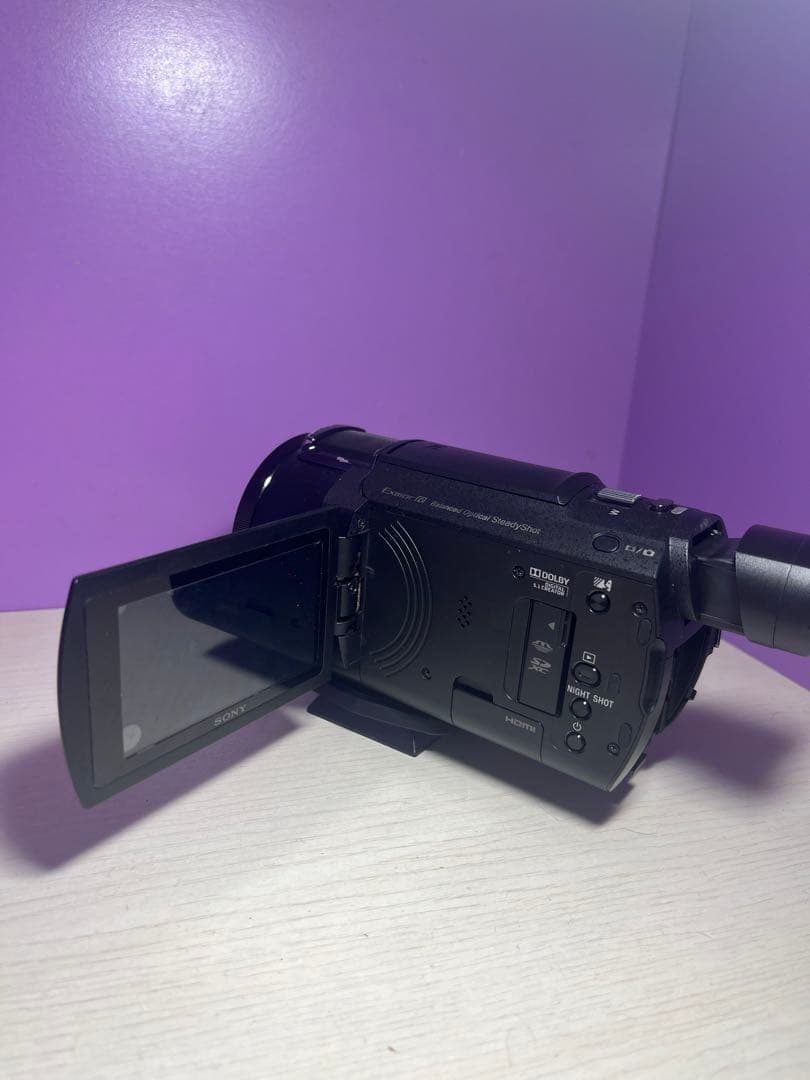 SONY 4K FDR-AX55 ビデオカメラ 本体•バッグ