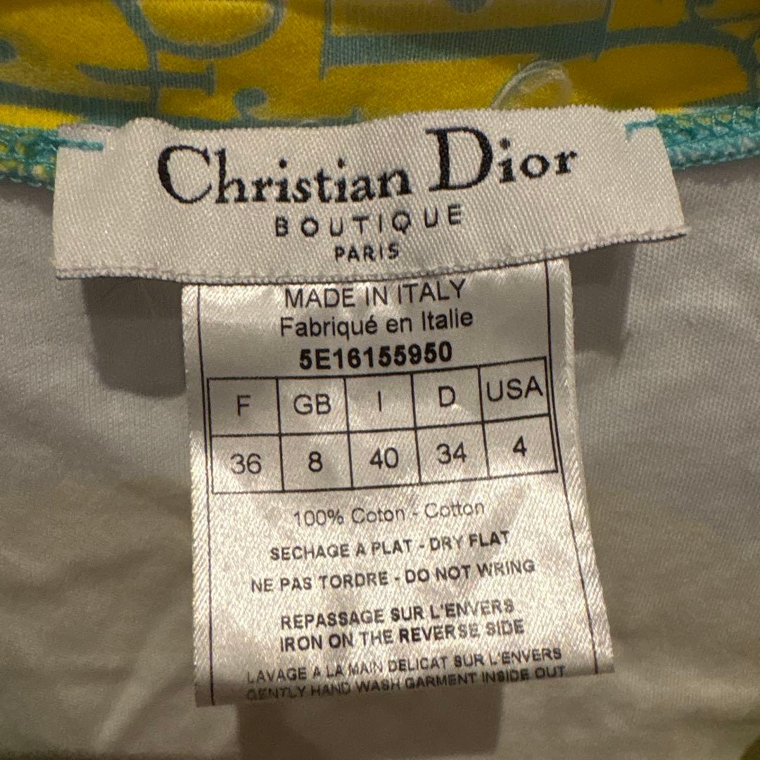 Christian Dior Tシャツ サイズF36 トロッター