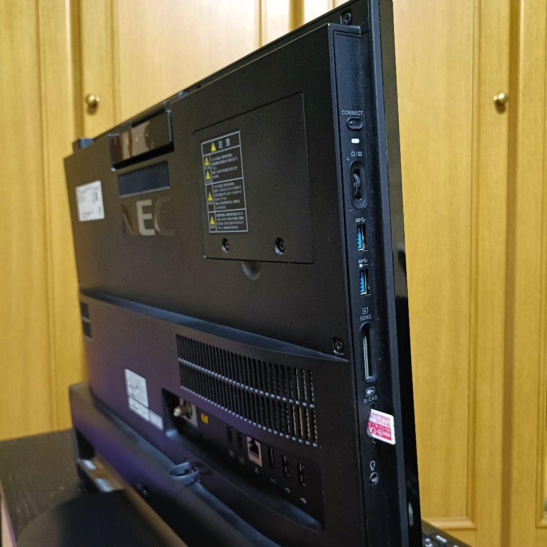 ★液晶一体型PC NEC LAVIE Win11／Core i7／SSD