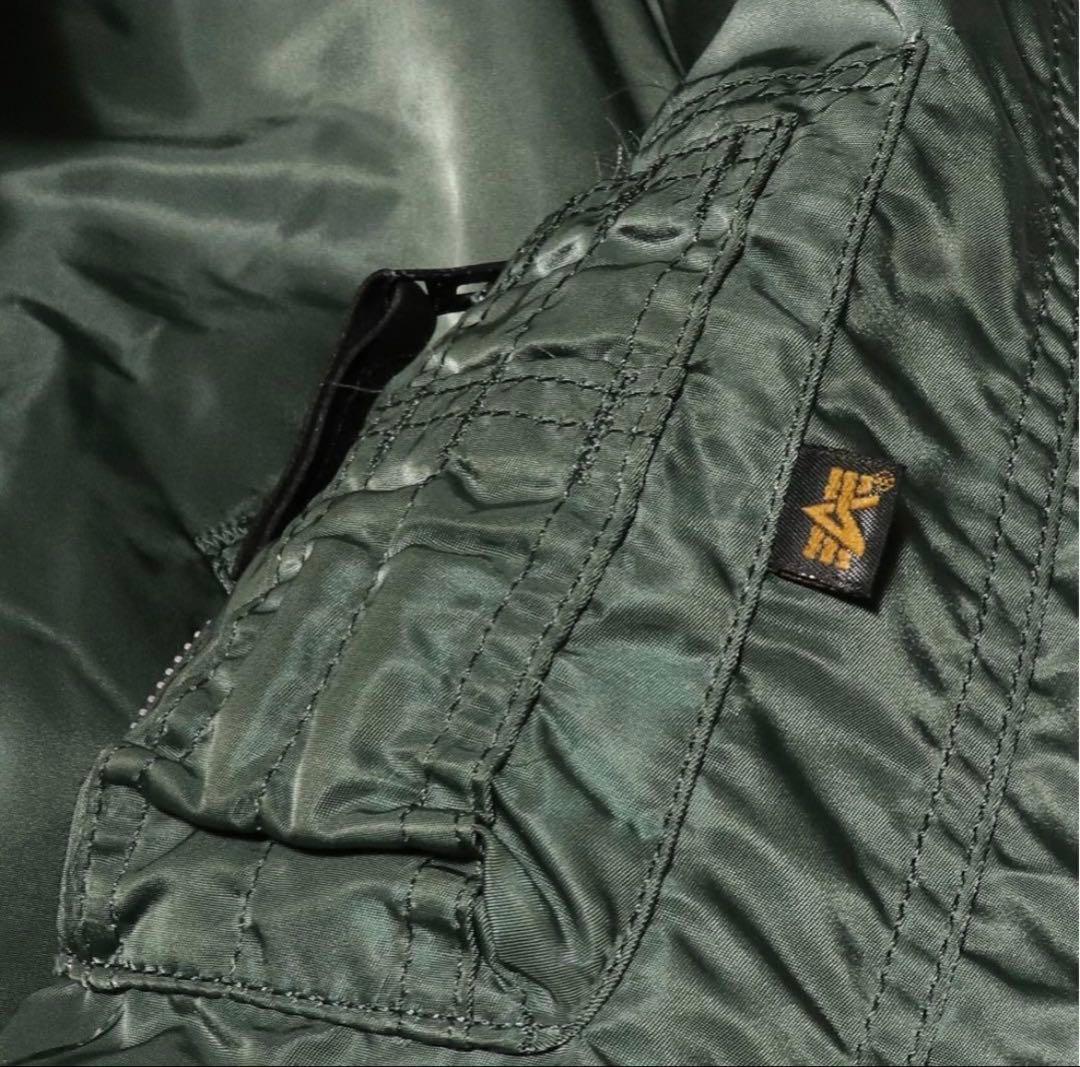90s USA製ALPHA N-2B フライトジャケット　M