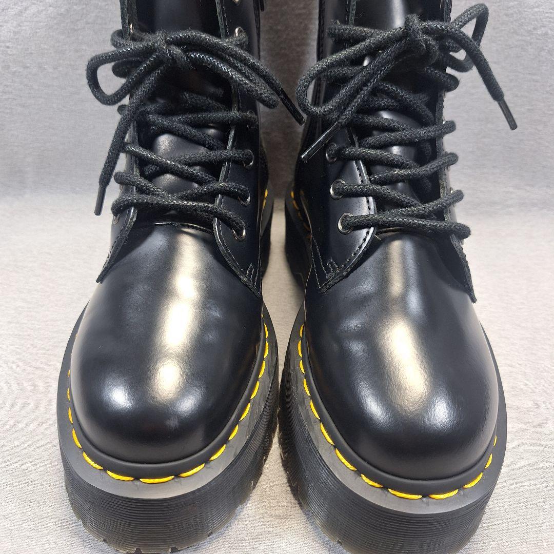 【極美品】Dr.Martens JADON 厚底 8ホール サイドジップ UK4