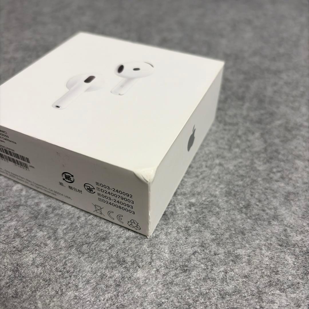 AirPods 4 アクティブノイズキャンセリング機能搭載