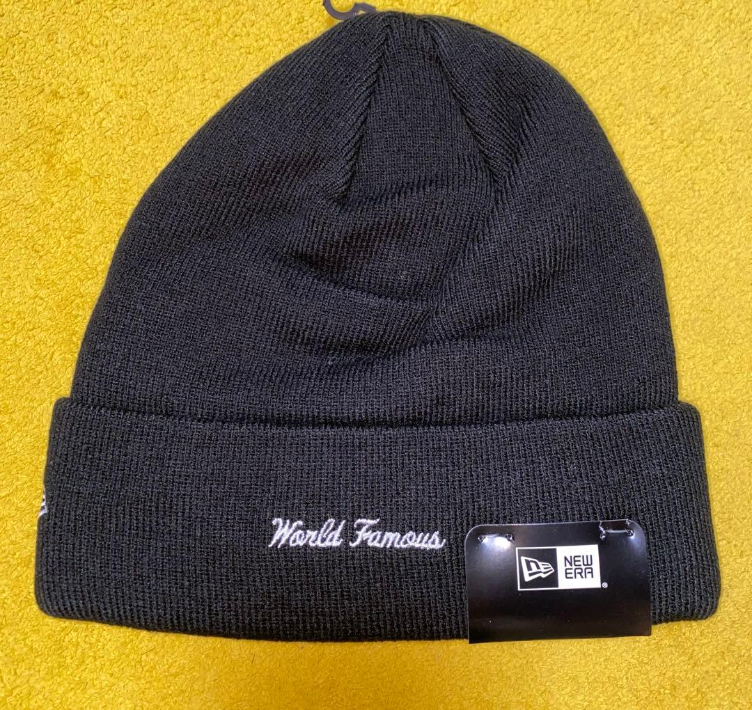 シュプリームx New Era Box Logo ニット帽 ニットキャップ