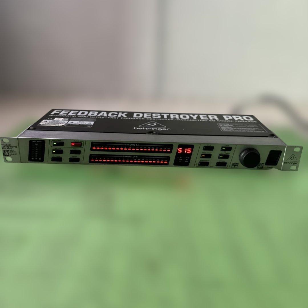 配信機器・PA機器・レコーディング機器 BEHRINGER FBQ2496 FEEDBACK DESTROYER PRO