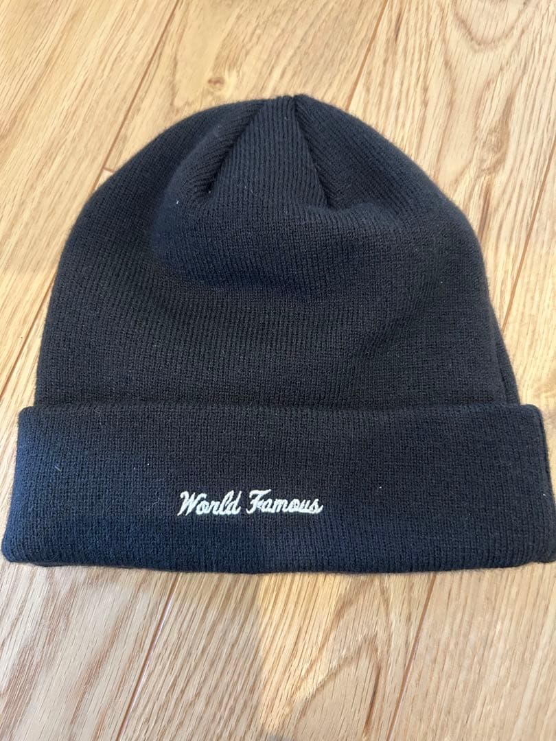 Supreme ニット帽 黒　BOXロゴ