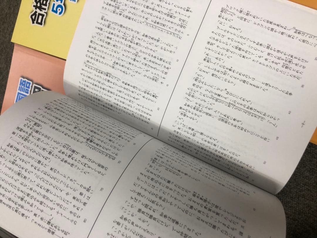 浜学園　5年生国語テキスト　書き込み解答ほぼ無し/ほぼ未使用/苦手対策