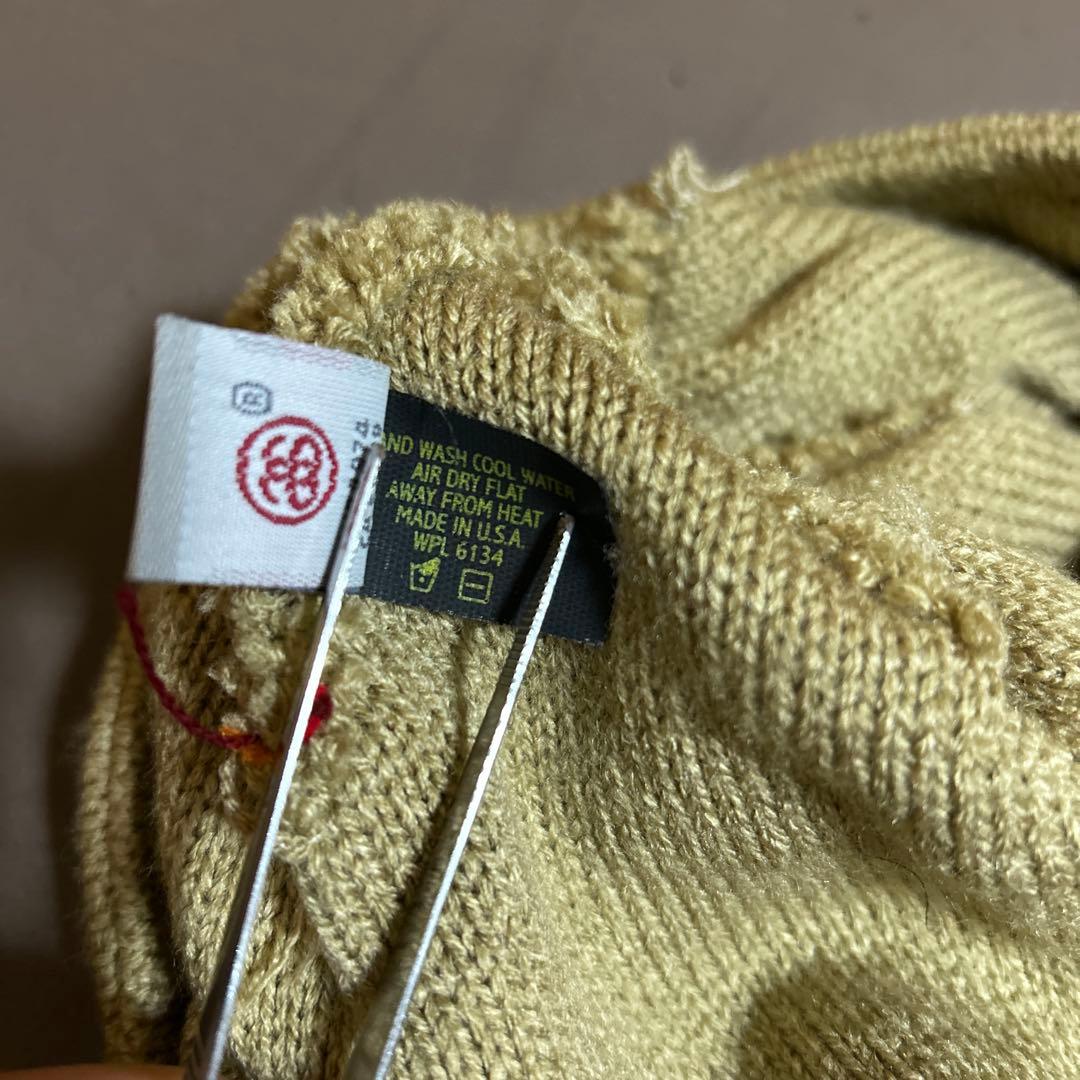 STUSSY　ビーニー ニット帽 USA製 old 希少90s〜00s