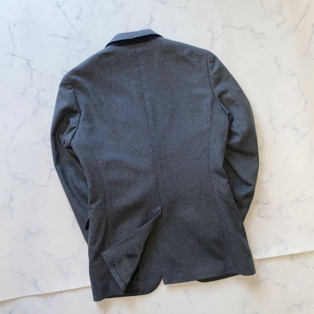 BEAMS 美品　フランネル　S オンオフ兼用　高級感◎ テーラードジャケット