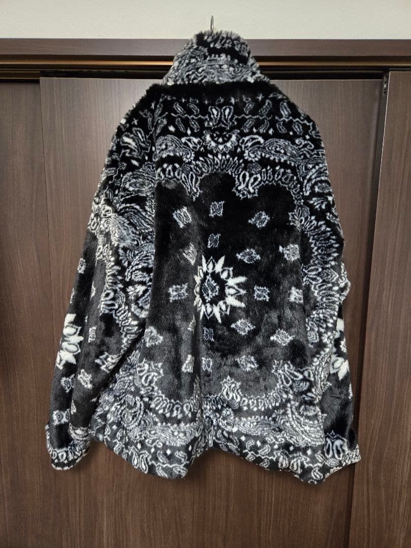 ド*ー様 最終値下げ美品✨ダンケシェーン　フェイクファーブルゾン　ペイズリー　ブ