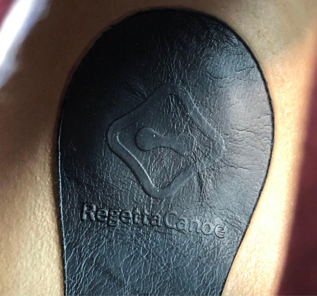 Regetta Canoe【25~25.5】ワイン スエード調 ショートブーツ