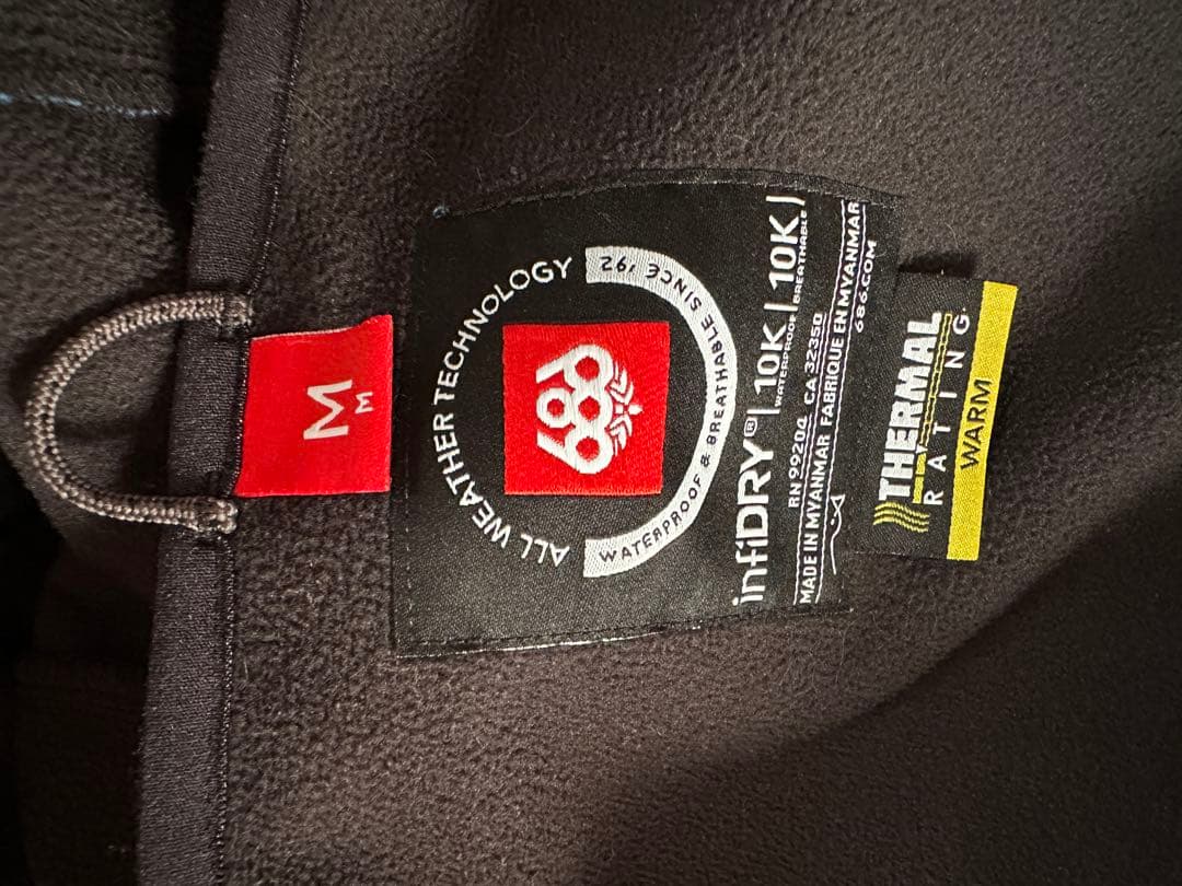 スノーボード 686 Men's Waterproof Anorak M0WCST02