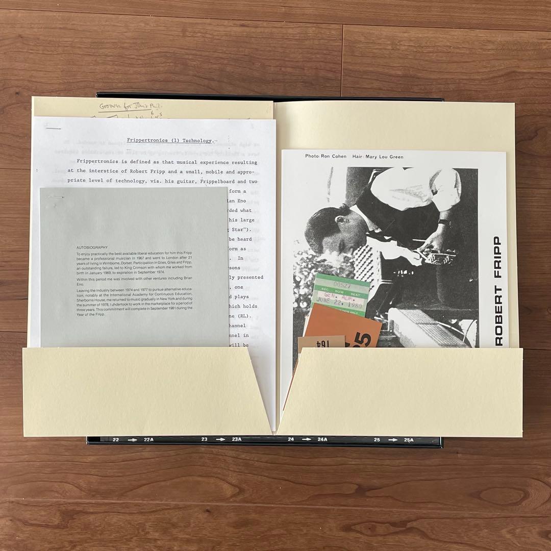 廃盤 希少 入手困難 Robert Fripp Exposures 限定BOX