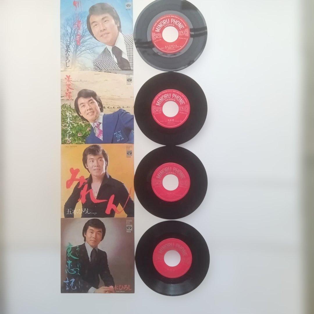 五木ひろし シングルレコード 22枚セット