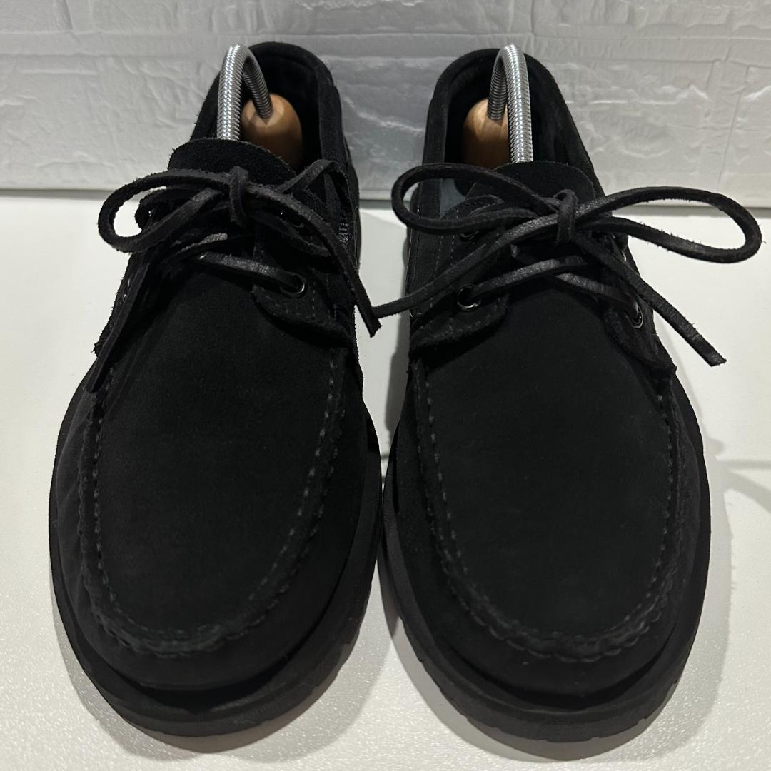【極美品】paraboot UK7 26cmスエード黒 箱、正規品証明有