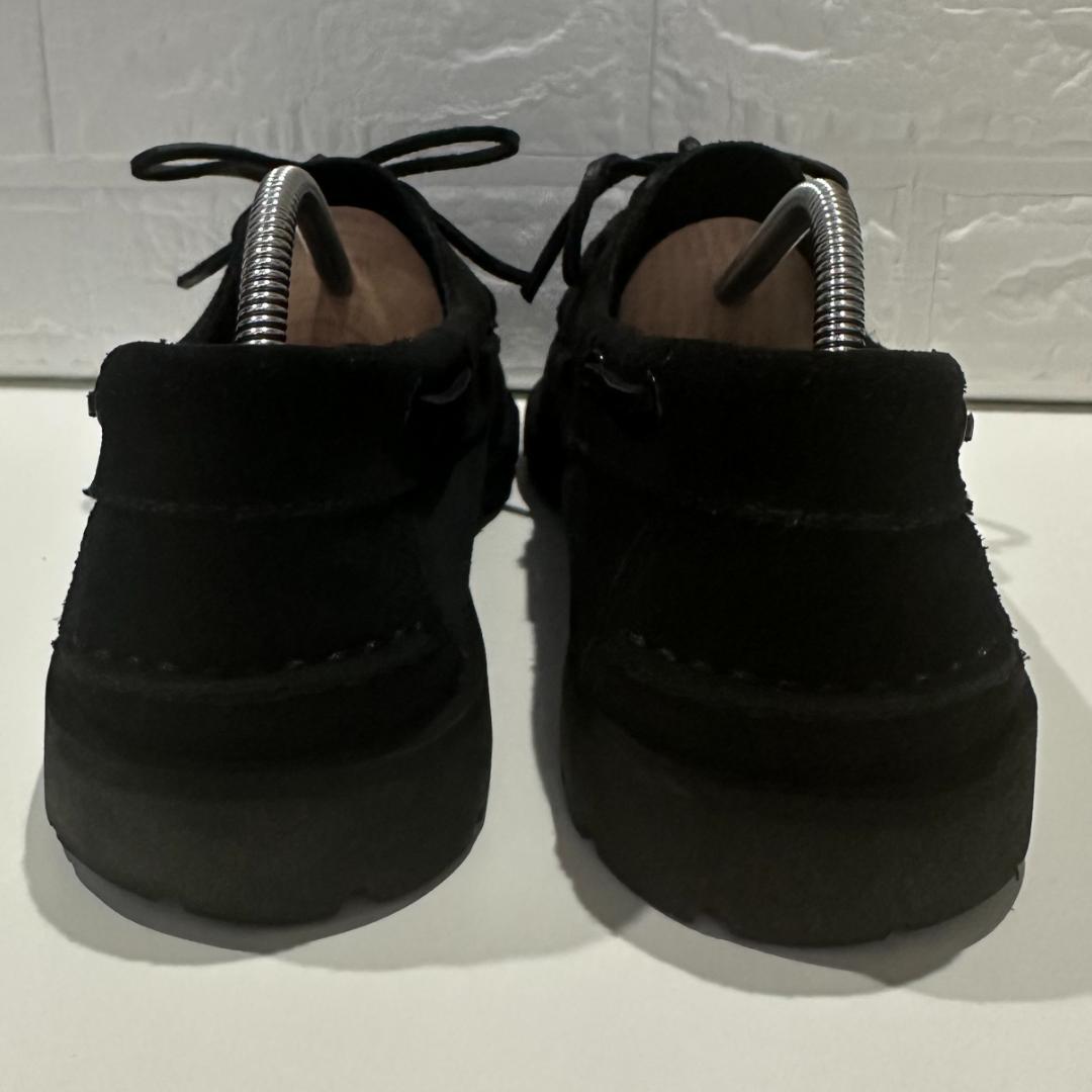 【極美品】paraboot UK7 26cmスエード黒 箱、正規品証明有
