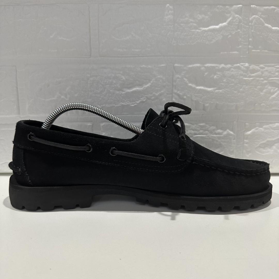 【極美品】paraboot UK7 26cmスエード黒 箱、正規品証明有