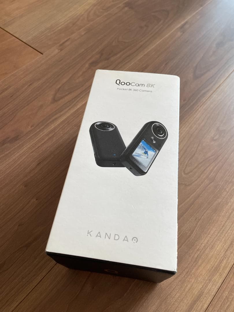 【ほぼ未使用/極美品】QooCam 8K 高画質VRカメラ 360度カメラ