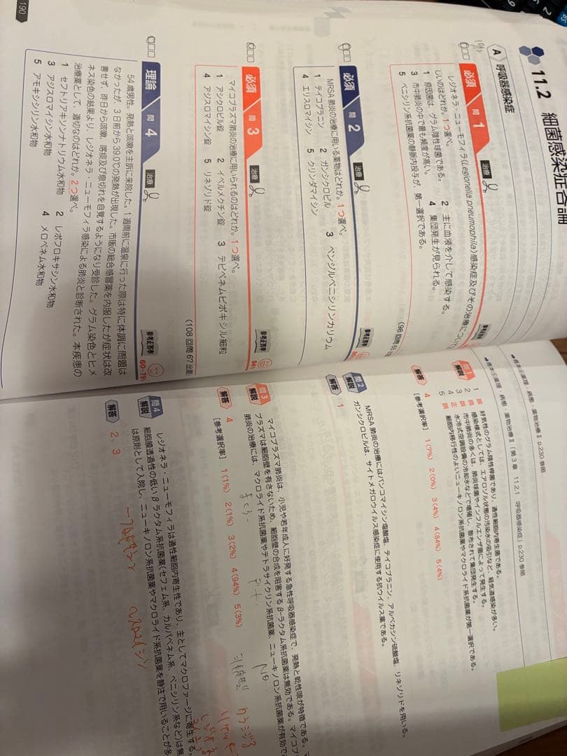 第111回薬剤師国家試験対策青問1-8（9実務以外）