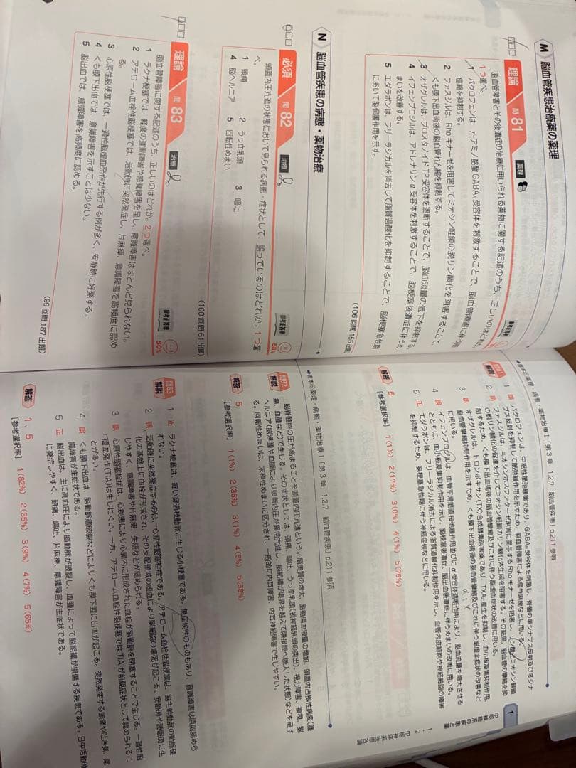第111回薬剤師国家試験対策青問1-8（9実務以外）