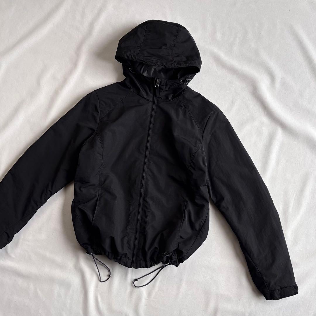 ジャケット・アウター 00s Eddie Bauer nylon hooded jacket BLK