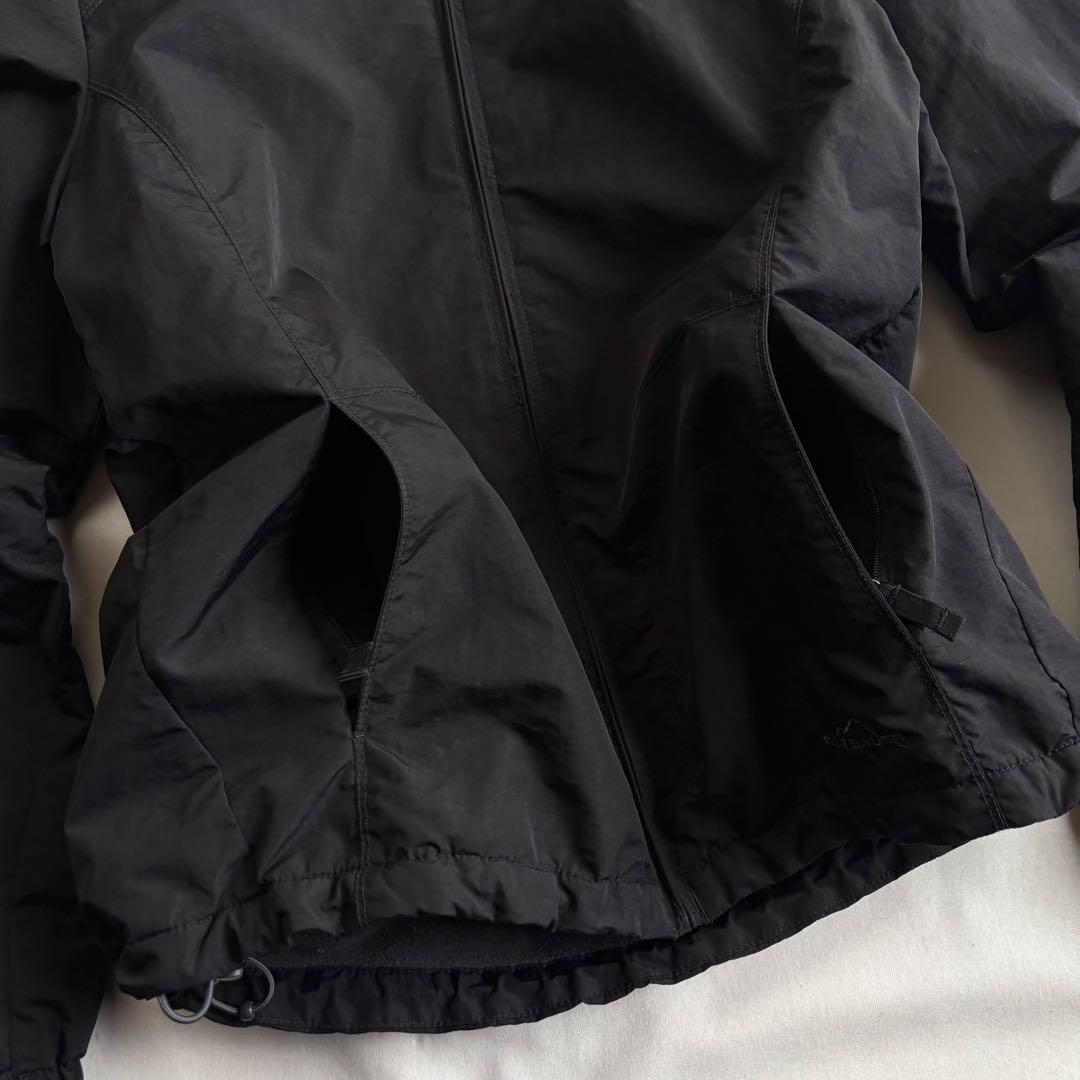 ジャケット・アウター 00s Eddie Bauer nylon hooded jacket BLK