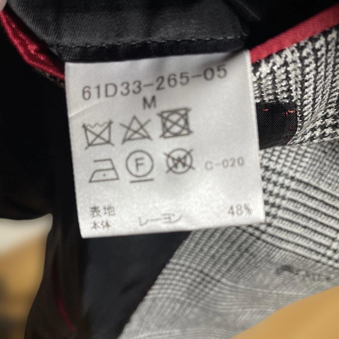 【美品】 ラブレス ベロア 切り替え チェック 裏地シャドーロゴ ジャケット