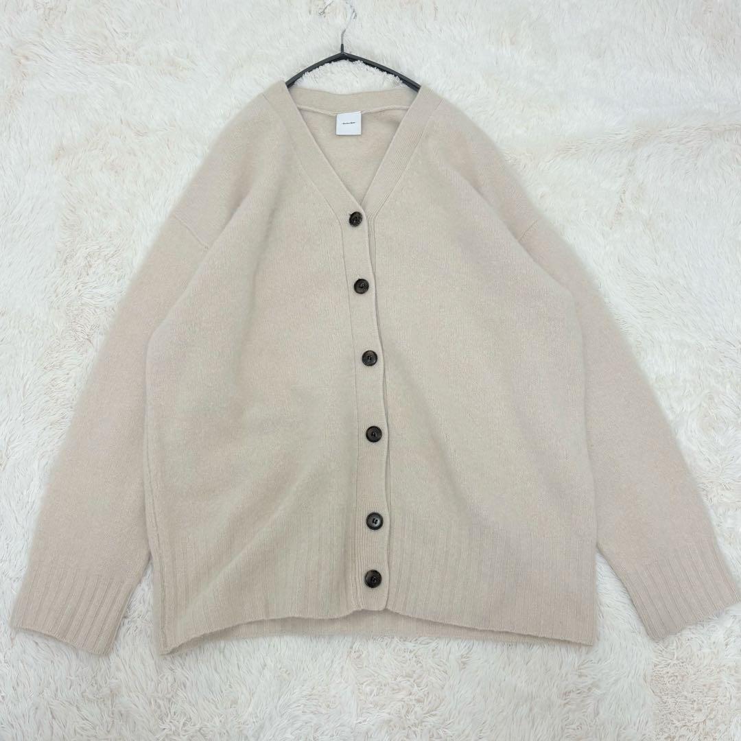 定価3万✨22AW✨スピックアンドスパン　ファーニットロングカーディガン