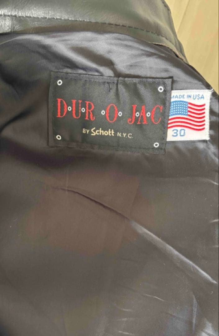 あさん専用品SCHOTT DUROJAC レザーパンツ メンズ USA製 30
