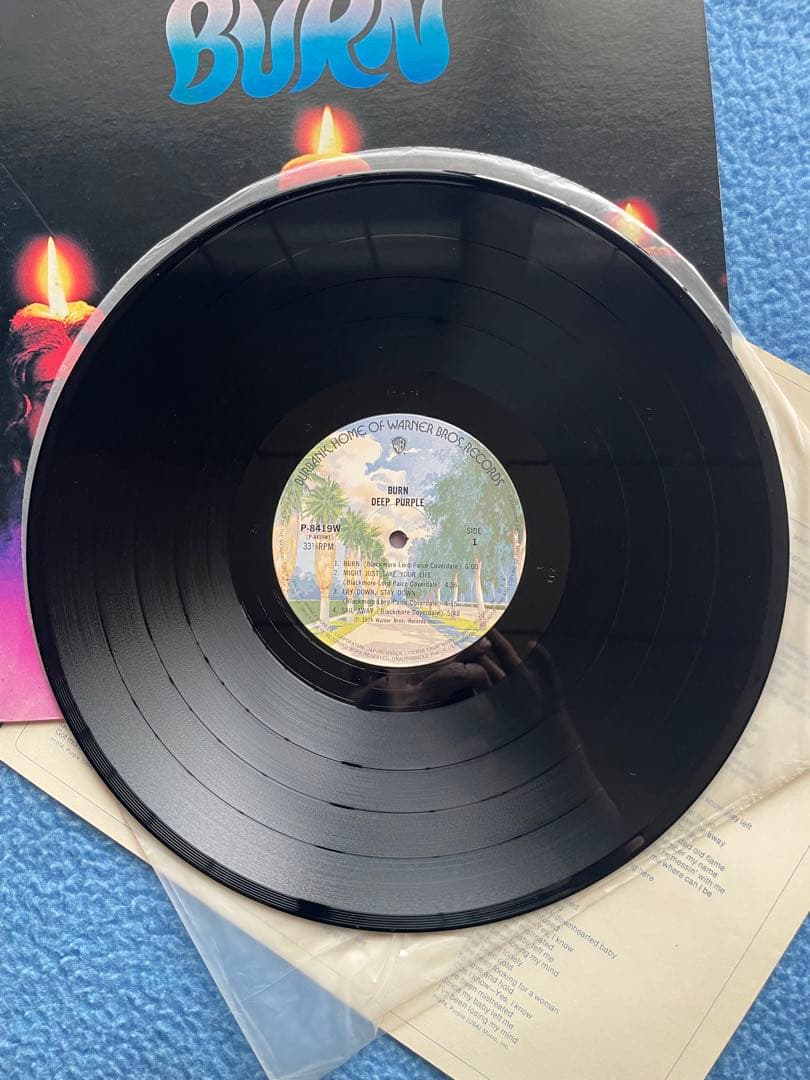 ディープ・パープル Deep Purple「Fireball」「Burn」2LP