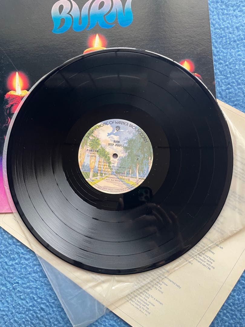 ディープ・パープル Deep Purple「Fireball」「Burn」2LP