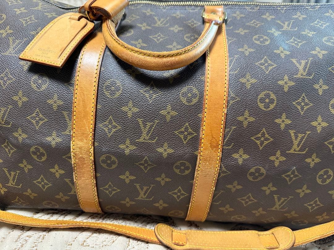 【値下げ】LOUIS VUITTONキーポル55 ボストンバッグ モノグラム
