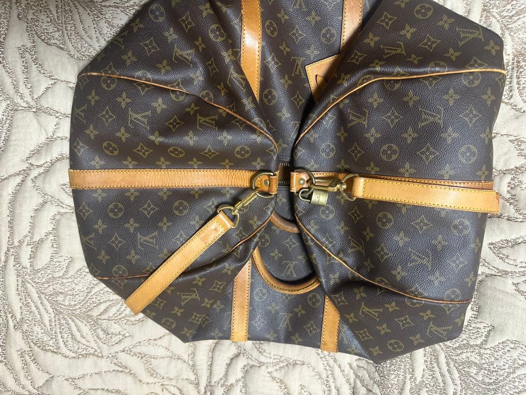 【値下げ】LOUIS VUITTONキーポル55 ボストンバッグ モノグラム
