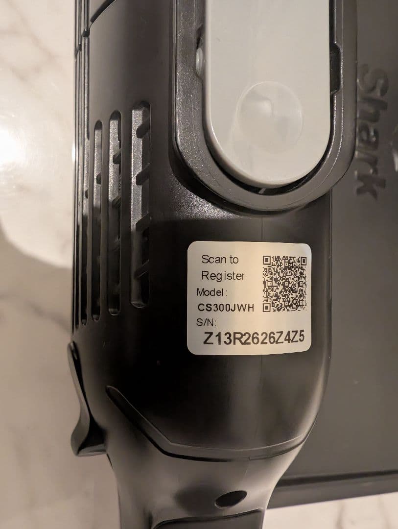 き*く様 Shark CS300JWH コードレス掃除機 充電スタンド付 動作品