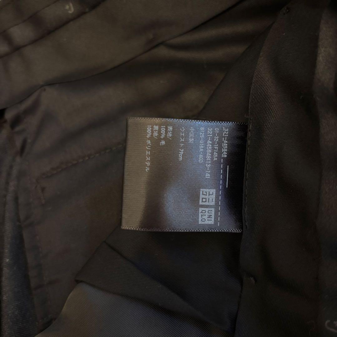 極美品☆UNIQLO ユニクロ +J セットアップ スーツ ウール テーラード