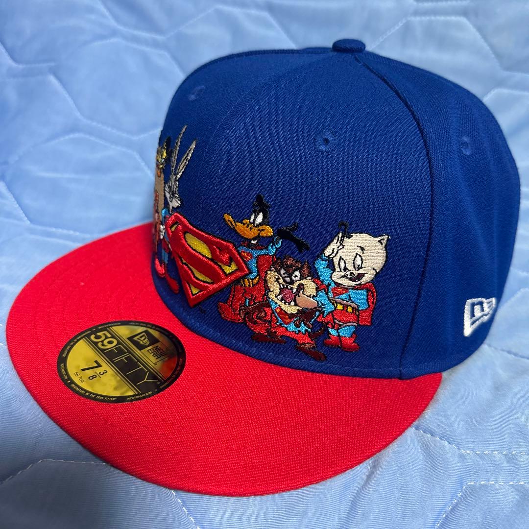 ニューエラ59FIFTY WB 100th Year スーパーマン キャップ