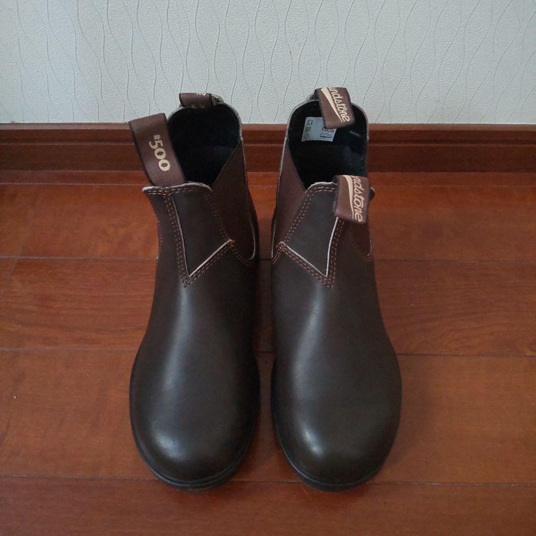 Blundstone ブラウン サイドゴアブーツ