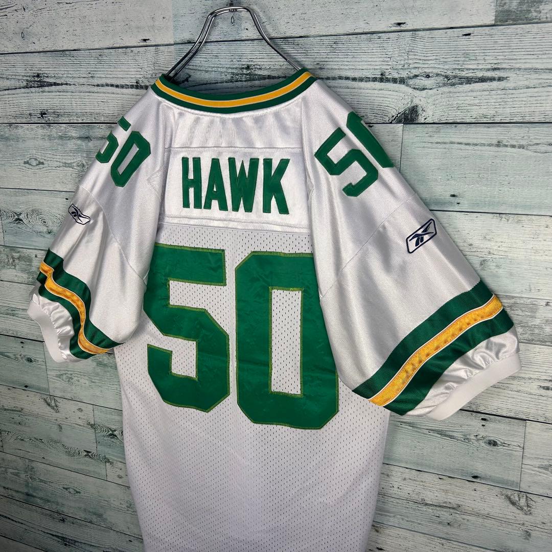リーボック NFL 全刺繍 パッカーズ アメフトゲームシャツ XL 5514