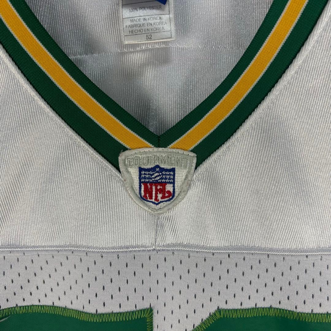 リーボック NFL 全刺繍 パッカーズ アメフトゲームシャツ XL 5514