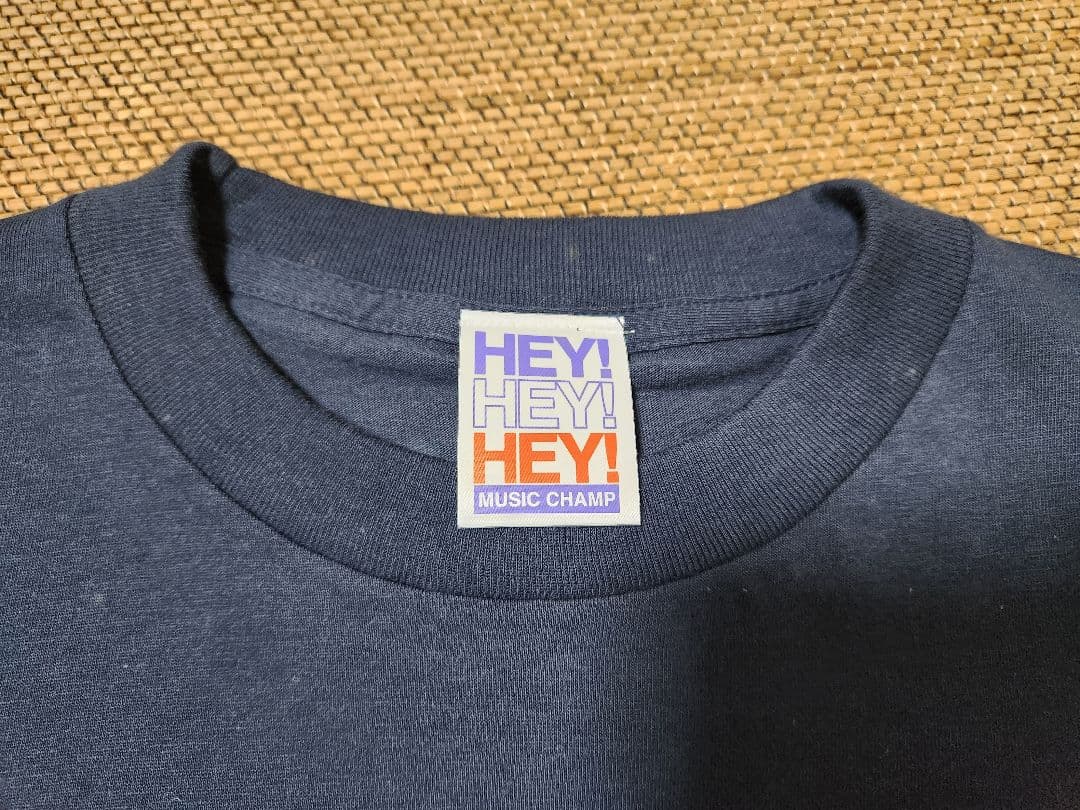 HEYHEYHEY MUSIC CHAMP Tシャツ フジテレビ ダウンタウン