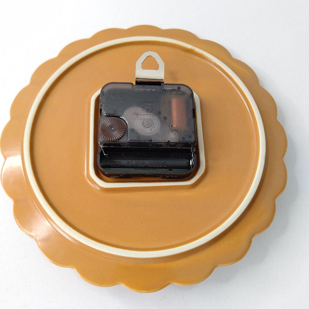 チョコホリック　ビスケット　極美品　ハンドメイド　陶器製　掛け時計　希少　レア