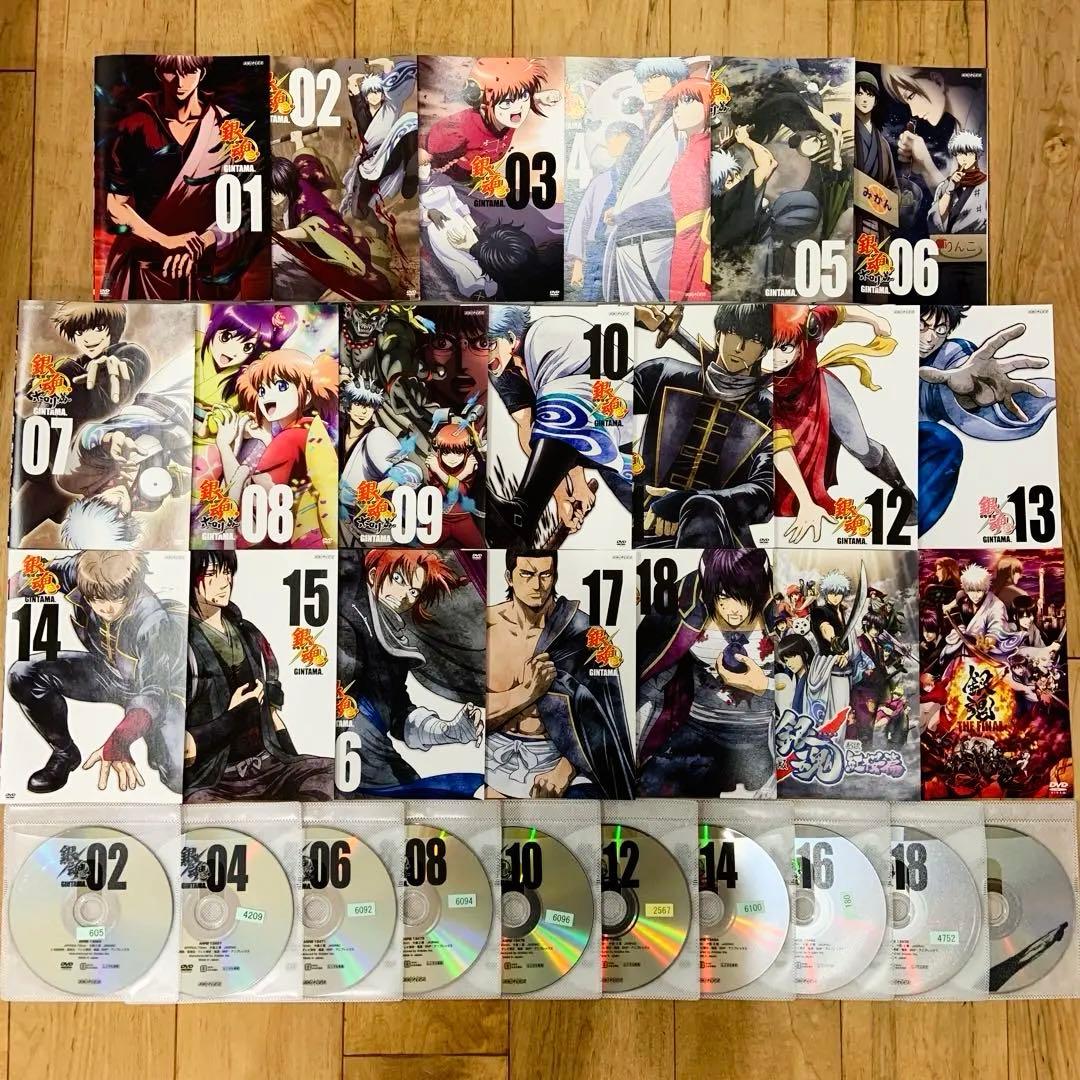 銀魂 全18巻　劇場版 全2巻　完結　DVD 全20巻セット　アニメ