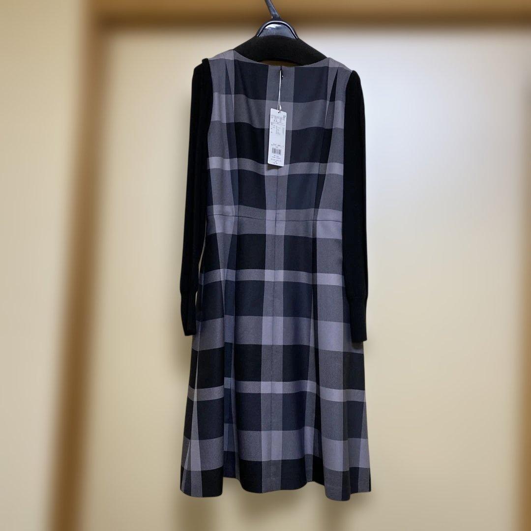 ブルーレーベルクレストブリッジ　ワンピースチェック柄 新品未使用タグ付き