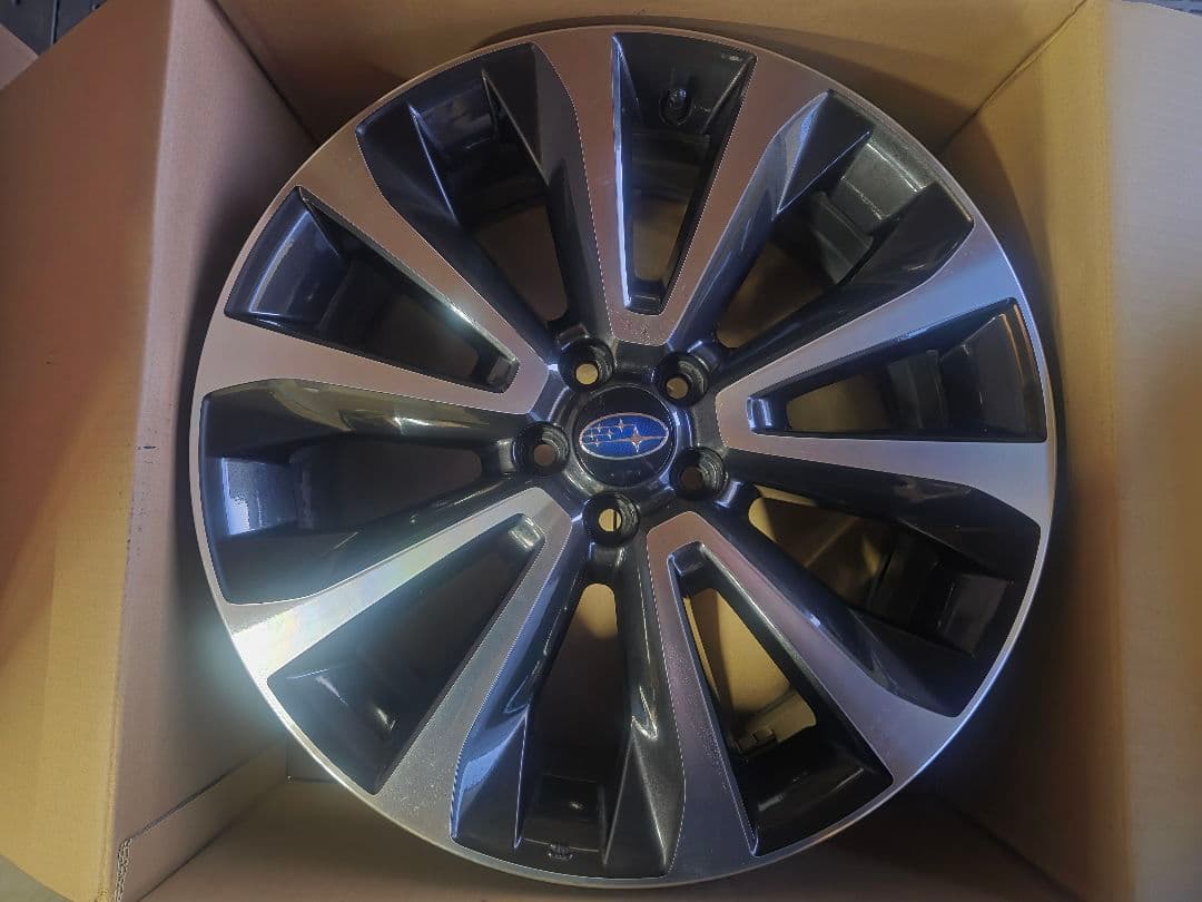 スバル フォレスター SJ 後期 純正 ホイール 18Inch 7J+48