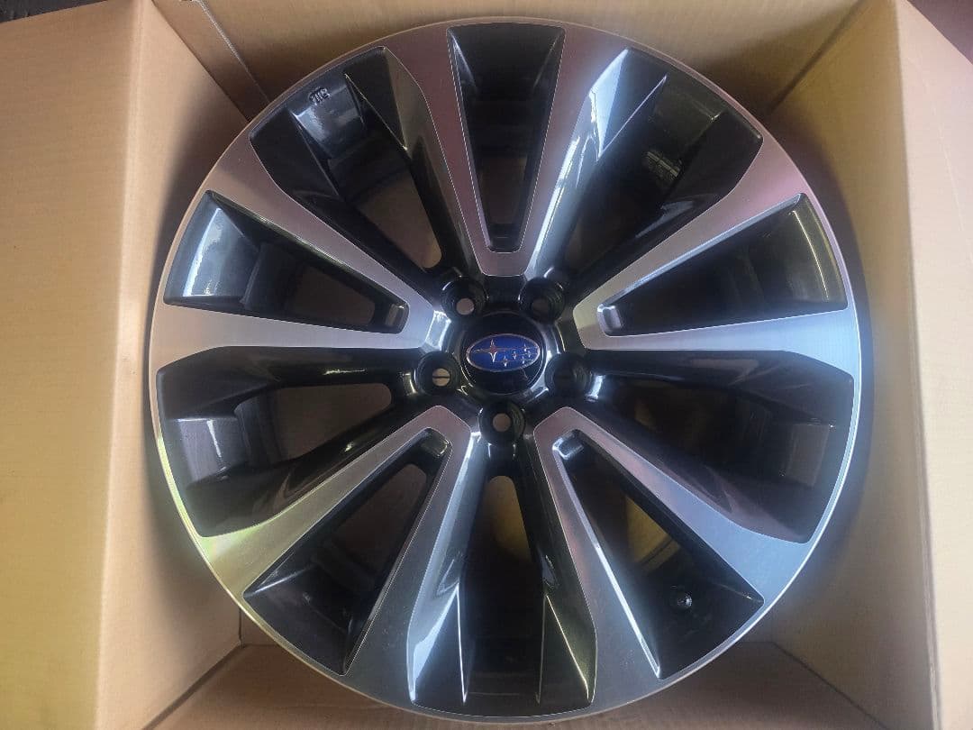 スバル フォレスター SJ 後期 純正 ホイール 18Inch 7J+48