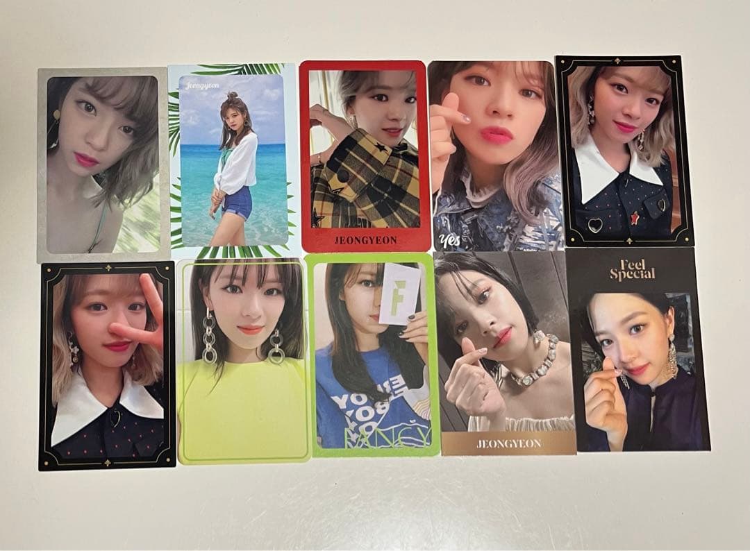 twice ジョンヨン　トレカ
