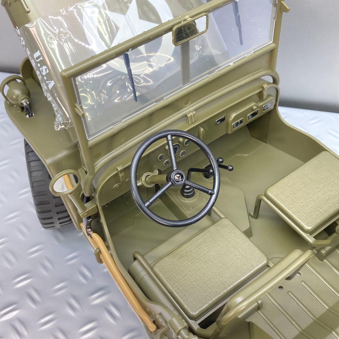 1/10 ウイリス ジープ JJRC c8815 電動 RC ラジコン 4WD